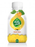 330ml PP bottle Pear Milk Private Label